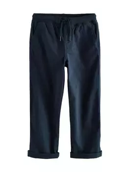 Тканевые брюки Next Regular Pants, темно-синий
