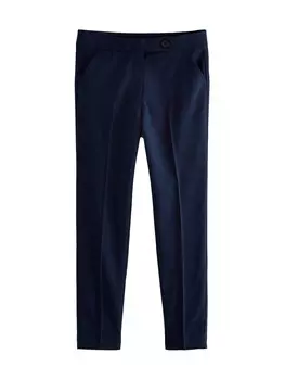 Тканевые брюки Next Regular Pants, темно-синий