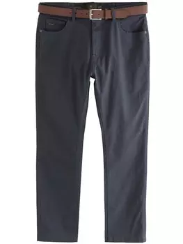 Тканевые брюки Next Slim fit Pants, темно-синий