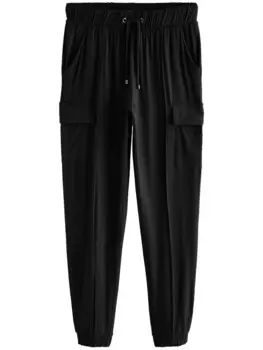 Тканевые брюки Next Tapered Pants, черный