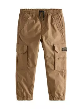 Тканевые брюки Next Tapered Pants, светло-коричневый