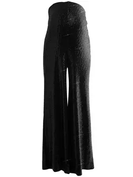 Тканевые брюки Next Wide leg Pants, черный