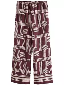 Тканевые брюки Next Wide leg Pants, красный