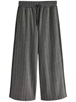 Тканевые брюки Next Wide leg Pants, серый