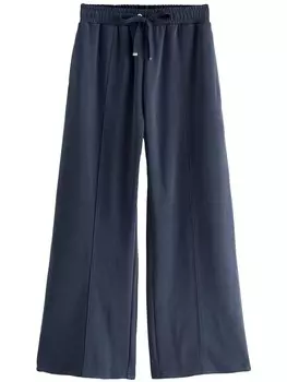 Тканевые брюки Next Wide leg Pants, синий