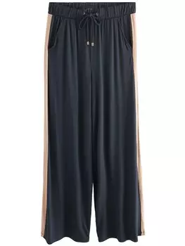 Тканевые брюки Next Wide leg Pants, темно-синий