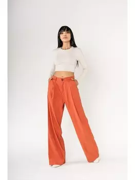 Тканевые брюки Nina Carter, красный