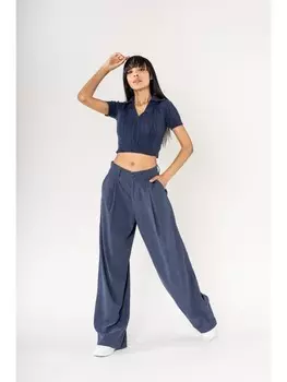 Тканевые брюки Nina Carter, синий