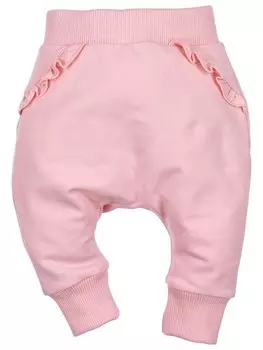 Тканевые брюки NINI Regular Pants, розовый