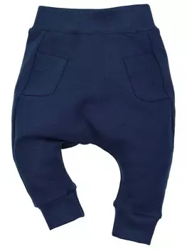 Тканевые брюки NINI Regular Pants, темно-синий
