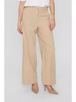 Тканевые брюки NMPH, бежевый