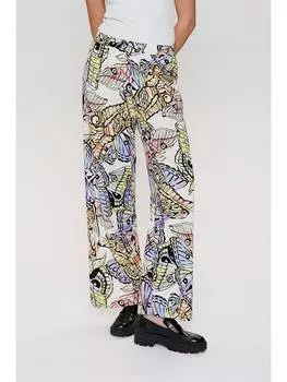 Тканевые брюки NMPH, красочный