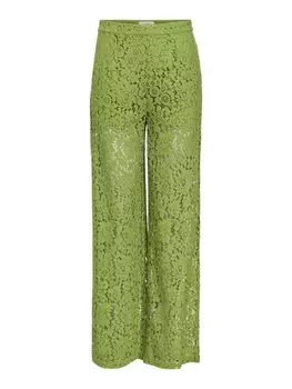 Тканевые брюки Object, цвет peridot
