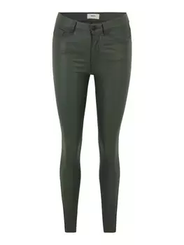 Тканевые брюки OBJECT Skinny Pants BELLE, зеленый