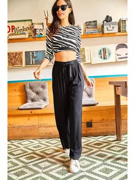 Тканевые брюки Olalook, черный