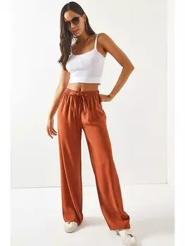 Тканевые брюки Olalook, коричневый