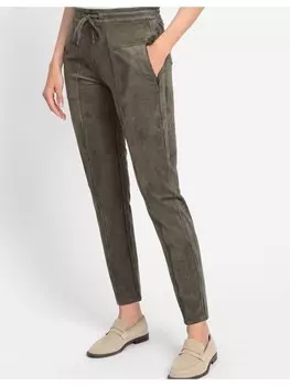 Тканевые брюки Olsen, цвет pine green