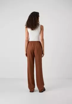 Тканевые брюки ONLAMAHLE STRAIGHT PULL UP ONLY Tall, коричневый