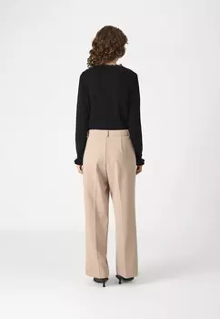 Тканевые брюки ONLPEACH LIFE WIDE PANT ONLY, серо-коричневый