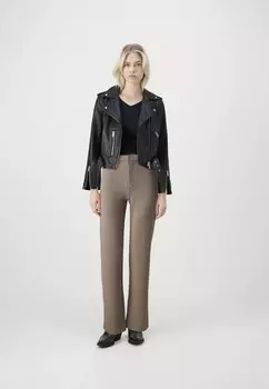 Тканевые брюки ONLRAFFY LIFE STRAIGHT PANT ONLY, коричневый
