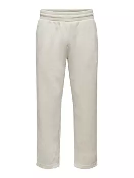 Тканевые брюки ONLY 7/8 Cord Relaxed Jogging Wide Leg ONSACE, бежевый