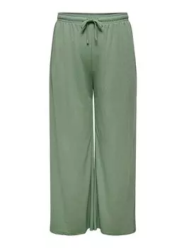 Тканевые брюки ONLY Carmakoma Jany, зеленый