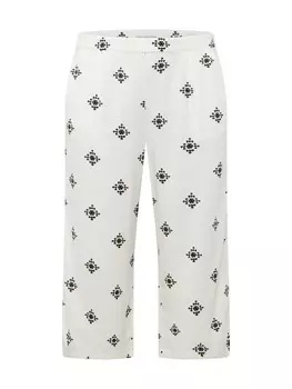 Тканевые брюки ONLY Carmakoma Loose fit Pants CARISA, белый