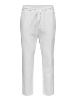 Тканевые брюки ONLY, цвет bright white