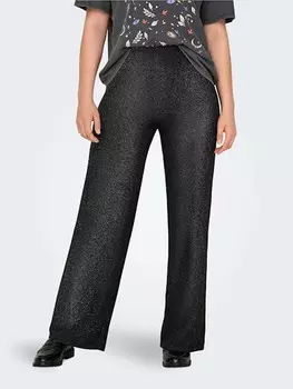 Тканевые брюки ONLY Hose, цвет Schwarz/Silber