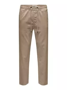 Тканевые брюки Only & Sons Regular Pants ONSLinus, бежевый