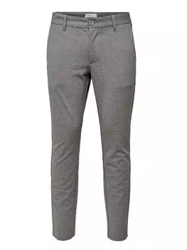 Тканевые брюки ONLY Stoff/Chino ONSMARK tapered, серый