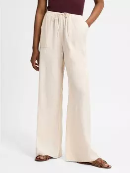 Тканевые брюки OPUS Monala, бежевый