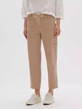 Тканевые брюки OPUS, светло-коричневый