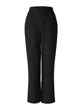 Тканевые брюки Oui, черный