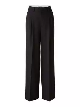 Тканевые брюки Oui, черный