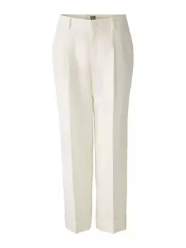 Тканевые брюки Oui, цвет eggnog