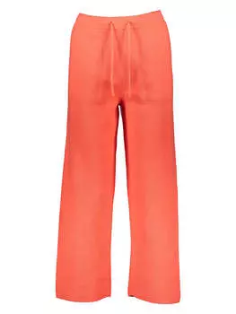 Тканевые брюки Oui, оранжевый