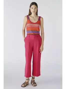 Тканевые брюки Oui, розовый