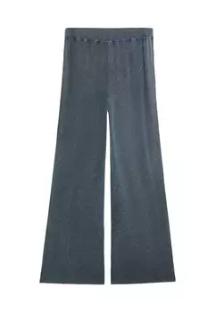 Тканевые брюки OYSHO, сине-серый