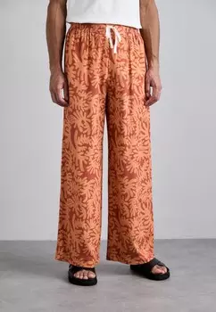 Тканевые брюки PALOMO X ZALANDO EXCLUSIVE VERBENA PANTALON PRINT UNISEX Palomo, оранжевый