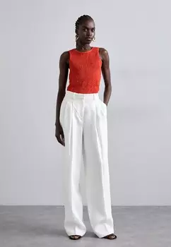 Тканевые брюки PANT Theory, белый