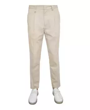 Тканевые брюки Paolo Pecora, бежевый