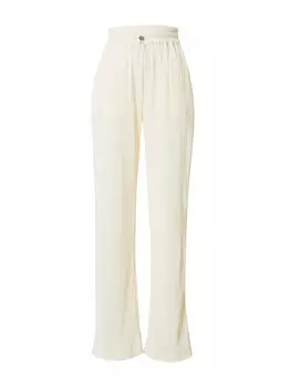 Тканевые брюки PATRIZIA PEPE Regular Pants, натуральный белый