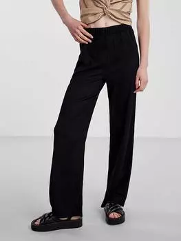 Тканевые брюки Pieces, черный