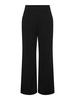Тканевые брюки PIECES Loose fit Pants NULA, черный