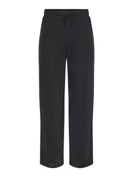 Тканевые брюки PIECES Wide leg Pants PCANORA, черный