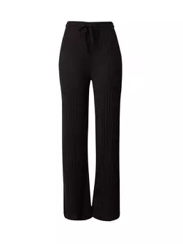 Тканевые брюки PIECES Wide leg Pants PCIRIS, черный