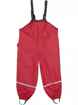 Тканевые брюки Playshoes Latzhose, красный