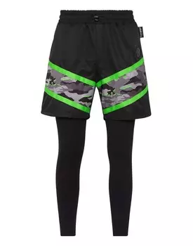 Тканевые брюки Plein Sport Skinny Pants, черный