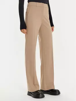 Тканевые брюки прямого кроя Access Fashion, бежевый